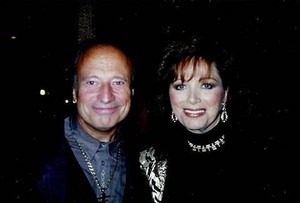 Jackie Collins and Francois Glorieux